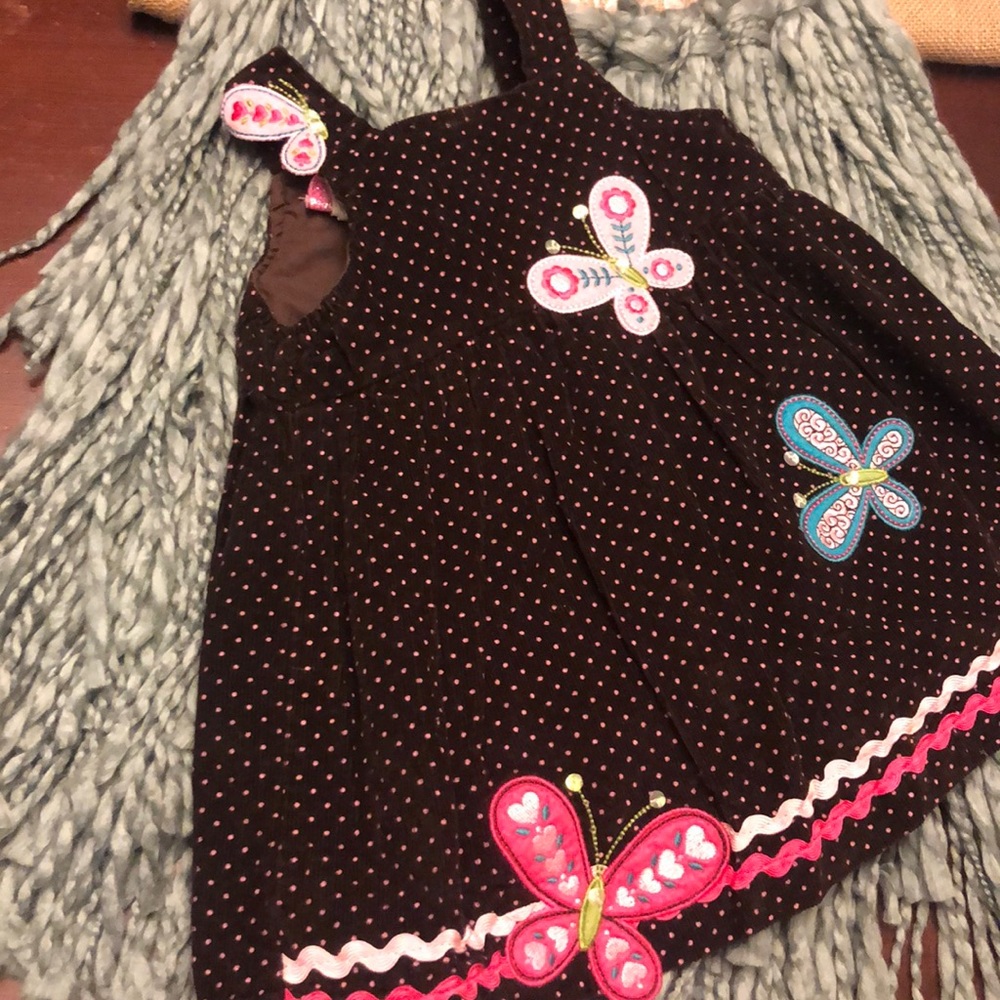 18m Brown Corduroy Dress